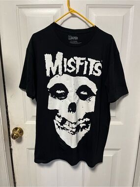Misfits Black Graphic Short Sleeve Tee men’s large NWOT